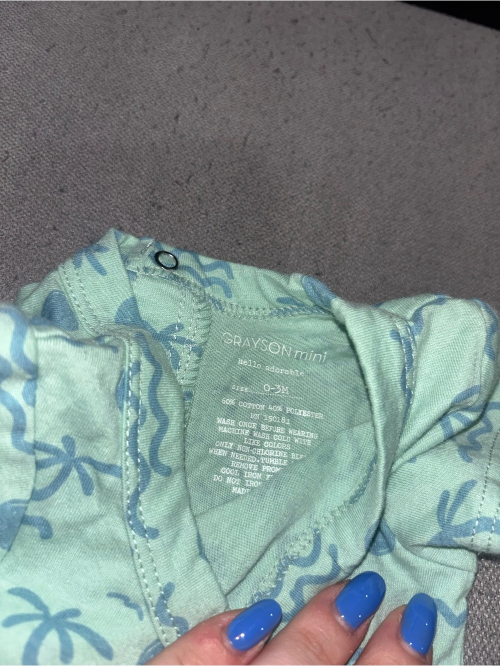 Grayson Mini romper - Picture 2 of 2